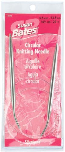Silvalume Circular Knitting Needles 29"-Size 3/3.25mm