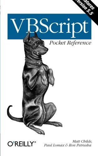 VBScript Pocket Reference 1st edition by Lomax, Paul, Childs, Matt, Petrusha, Ron (2001) Taschenbuch