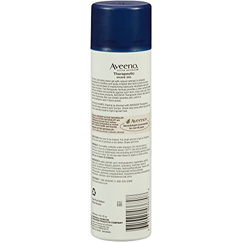 Aveeno - Active Naturals Therapeutic Shave Gel Fragrance Free - 7 oz.