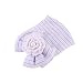 Ularma Newborn Hospital Hat Newborn Baby Hats With Pretty Bow Flower Pearl (Purple)