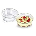 Cello Prego Trento Deep Round Souffle Glass Dish Set, 650ml, Set of 2, Clear
