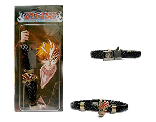 CoolChange Bleach Leder Armband mit Hollow Maske - 3