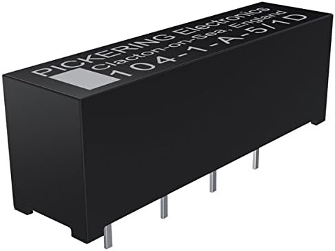 1 x Pickering 104-2-A-24/2D. High Voltage 1.5kV Stand-off. 2 Form A (SPST). 24 Volt