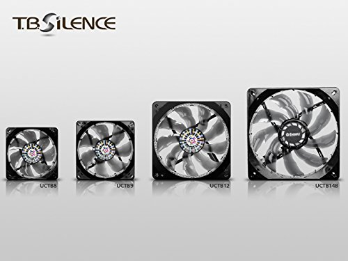 Enermax TB Silence - Ventilador para caja de ordenador  negro  8 2 x 8 2 x 2 5 cm