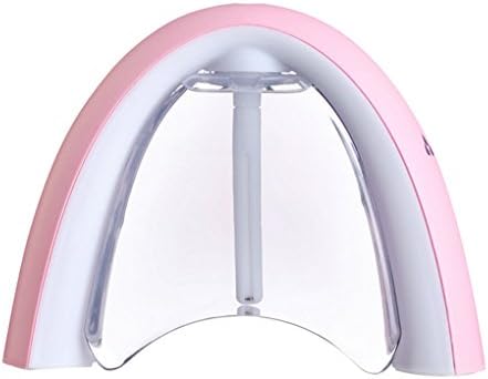 Ultrasonic Humidifier, Air Purifier Diffuser, Tonyhoney Portable Mist Humidifier with Night Light Function for Baby Room, Living Room, Bedroom, Office, Home, Car, One-Touch Light Control, Pink