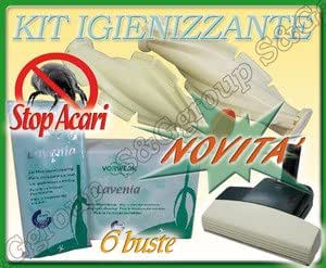 Sconosciuto 6 Polvere LAVENIA + Coppia di RULLI BATTIMATERASSO per ET340  VORWERK Folletto : Amazon.it: Casa e cucina