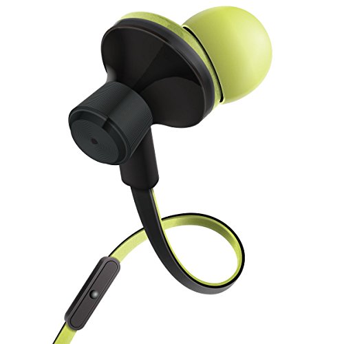 Gogroove Auriculares Intrauriculares / Cascos In Ear Fitness Deporte / Auriculares Cancelación de Ruido y Micrófono - Para Huawei P8 Lite Moto G BQ Aquaris Samsung Galaxy J5 J7 iPhone 6 7 DOOGEE y más