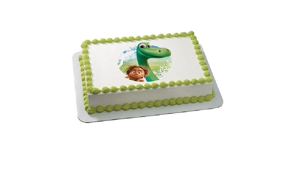 Whimsical Practicality Good Dinosaur Arlo Spot Edible Image Cake Topper 8 Round By Whimsical Practicality Amazon Fr Epicerie