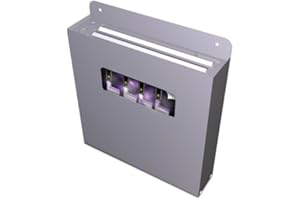 CubetasGastronorm - Esterilizador de cuchillos mediante ozono para adosar 380x90x420 mm. - 040472