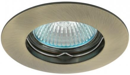 Kanlux Fixed Recessed Brass Patina Luto ctx-ds02b-ab