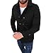 Produktbild Felicove Herren Windjacke Mantel Herbst Winter Slim Fit Langarm Top Jacke Trenchcoat Outwear Bluse Windjacke Strickjacke