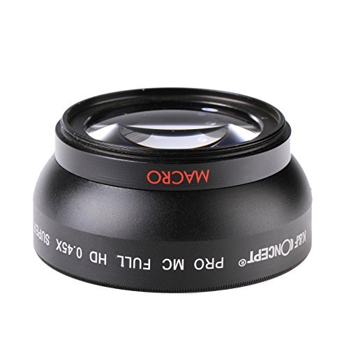 K  F CONCEPT 2 2 x 52 mm Haute d  finition Bleu rev  tues objectif grand angle pour appareil photo Canon Rebel T5i T4i T3i T3 SL1 XS XT XTi XSi T1i T2i 1000D EOS 100D 600D 650D 700D 400D 450D 500D 550D 300D 1100D et Nikon D7100  D5100  D300 D3100 D90 D7000 D70s D3X D5000 D40 D40 x D3000 D60 D80 D200 D300S D3 D5200 D3200 D700  D3S  D70 D40