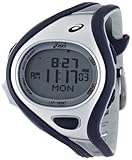 Asics Unisex-Armbanduhr DIGITAL SPORTWATCH CHALLENGE L dunkelblau/silber Digital Plastik CQAR0402