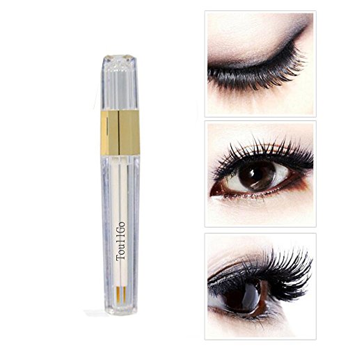 Wimper-Wachstumflüssigkeit Wimper Enhancer Augenbrauen Wachstumsserum Wimpernpflege 5ml Eyelash Growth Liquid Lash Food Natürlicher Wimpern-Booster Natural Eyelash Conditioner für Wimpern ,Fördert das Wimpernwachstum und sorgt für volle, dichte und lange Wimpern,Auch für Augenbrauen geeignet - 3