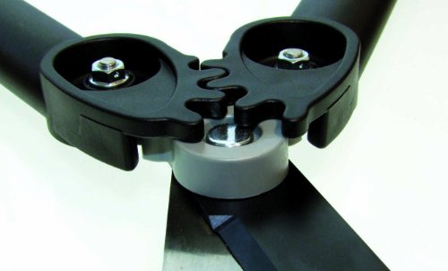 Fiskars PowerGear II Getriebe-Heckenschere, Antihaftbeschichtet, Rostfreie Stahl-Klingen, Länge 57 cm, Schwarz/Orange, HS72, 1000596 - 7