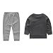 Amlaiworld 3pcs Newborn Boy Waistcoat + Pants + Shirts Clothes Sets Suit (100(12-24M))