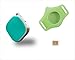 Produktbild Mini GPS Tracker Türkis inkl. Silikonhülle und Prepaid SIM-Karte von Blau.de, Peilsender, Überwachung, Kinder, Tiere