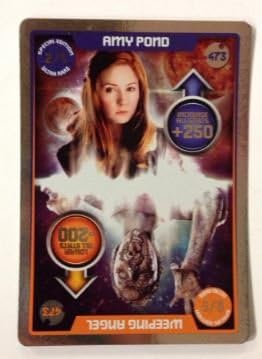Monster Invasion Special Edition Ultra Rare Trading Card 473 (2/5) Amy Pond/Weeping Angel