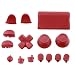 Produktbild Ersatzknöpfe Custom Mold Kit für PS4 für Playstation 4 Controller einfarbig Kunststoff Gamepads Ersatzteile