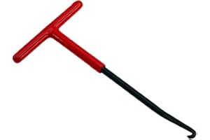 WIIAILOO Brake Spring Hook Exhaust Pipe Spring Hook Puller Tool Spring Pull T-Hook for Vehicle Springs Removal and Installation