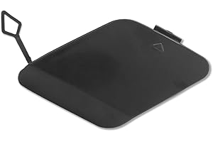 DAUERHAFT Copertura Gancio di Traino Posteriore Auto, Nero, ABS, per Serie 1 F20 F21 114i/116i/118i/125i 2010 2015, 51127293548