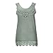 Produktbild Yvelands Bekleidung Vest Sommer Damen Mode Boho Böhmische Retro Elegante Einfarbig Troddel Breathable Ärmellose Baumwolle Weste Tops