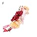 Price comparison product image Gracorgzjs Hair Clip forKids Party Beach Artificial Flowers Headband Hair Band Garland Wreath Headwear F