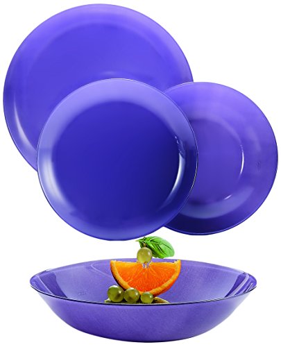 Arc International France 180350 Servizio Piatti, Viola, 18 unità