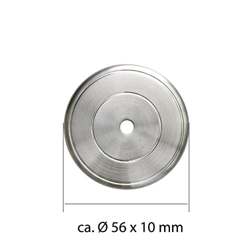 Badserie Ambiente – Handtuchstange, Handtuchhalter mit 2 beweglichen Armen aus robustem Edelstahl matt – zur Wandmontage - 6