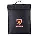 Produktbild VGEBY Feuerfeste Tasche Wasserdichtes Doppelseitig Dokumenten Sicherheitstasche Geldbeutel mit Griff(38 * 30.5 * 6.5CM)