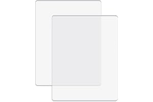 OTCRAFT 2 Pcs/1 Pair Standard Cutting Pads for Die Cutting Machine；Clear Polycarbonate Plastic Cutting Plates,Cutting Pads Die Cutting Plates 8 3/4" x 6 1/8" x 1/8 "(22.5 x 15.5 x 0.3 cm)