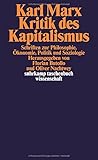 Image de Kritik des Kapitalismus: Schriften zu Philosophie, Ökonomie, Politik und Soziologie (suhrkamp tasch