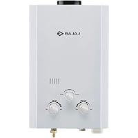 Buy Bajaj Majesty Duetto Gas 6 Ltr Vertical Water Heater ( LPG), White  Online at Low Prices in India - Amazon.in