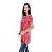 Bearsland Women's Breastfeeding and Nursing Ice Silk Summer Top Red UK Size 10-12