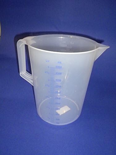 Polypropylene Measuring Jug 3000 ml with Handle and Spout W 7017005 Suspension