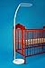 Baby Cot Bed Crown Canopy / Mosquito Net 480 cm + Floor Free Stand Holder - HEARTS PINK