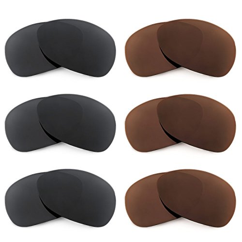 Preisvergleich Produktbild Revant Ersatzlinsen für Oakley Crosshair (2012) Polarisiert 6 Paar Kombipack K030