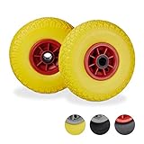 Mit Nadellager: Bewegliches Sackkarrenrad 3.00-4