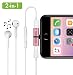 Produktbild Daisyly 2-in-1 Dual Splitter Stecker | Musik hören und gleichzeitig Laden | kompatibel mit iPhone 7/8, 7/8 Plus, X/10, XS, XS Max, XR (roségold)