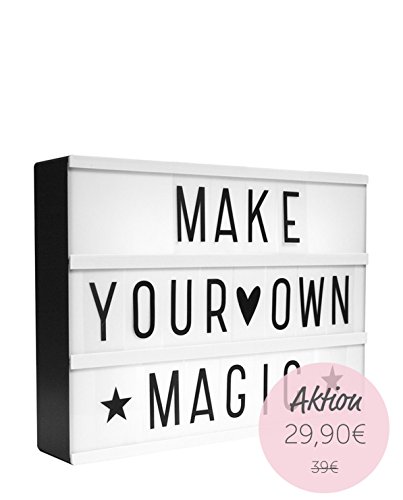 A little lovely Company – Lightbox – Leuchtkasten A4: Mint - 5