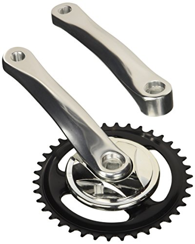 Point Tretlager 38 Zähne, Kurbellänge 170mm, Nexus, SRAM kompatibel, Aluminium, Spider Kunststoff, poliert, 02011500