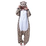Keral Cosplay Kostüme Tierkostüme Erwachsene Pyjamas Kostüm Pyjamas Leopard Größe L