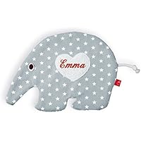 Wärmekissen Baby: Ameisenbär Antoine (Kirschkernkissen) mit Namen - für Kinder