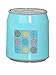 Moolecole Cute Creative Blue Plastic Trash Bin Table Office Desk Mini Dustbin Trash Can