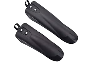 NIDONE Jeu de Garde-Boue pour vélo, Garde-Boue Universel pour vélo, Garde-Boue Avant et arrière Ajustable pour vélo d'enfant 12-20 Pouces