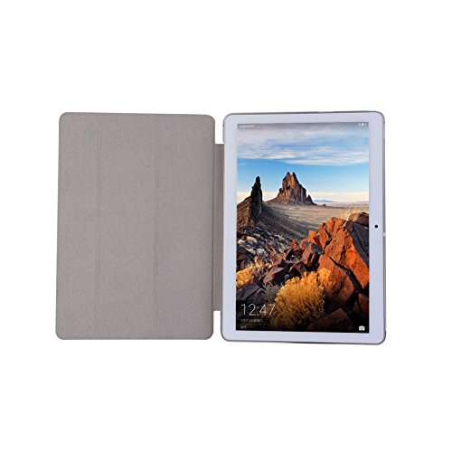 Haodasi Pink Seide Korn Stand Leder Schutzhülle für 9.6″ Huawei MediaPad T3 10 - 3