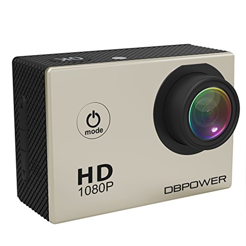 Action Kamera HD 1080P wasserdicht mit 2 verbesserten Batterien und Kostenlosen Zubehor Kits – Bild 4