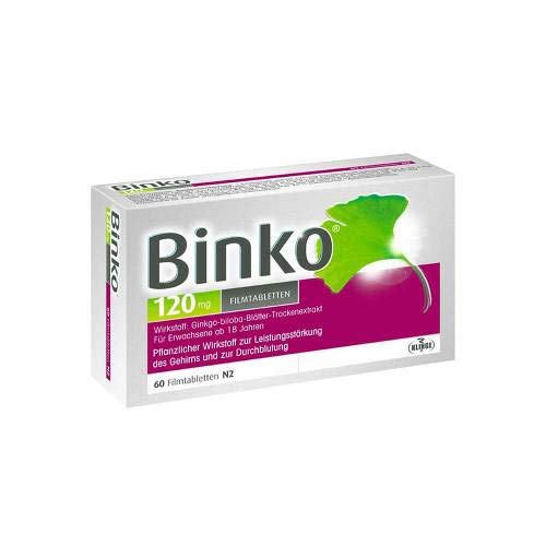 Preisvergleich Produktbild BINKO 120 mg Filmtabletten 60 St Filmtabletten
