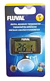 El Termómetro Acuario Fluval Digital es totalmente sumergible y te ayuda a controlar la temperatura del agua de tu acuario así puedes proteger a tus peces de temperaturas peligrosas