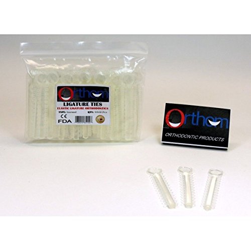 Ligaduras El  sticas Ortodoncia color Transparente  1040 udes ORTHOM
